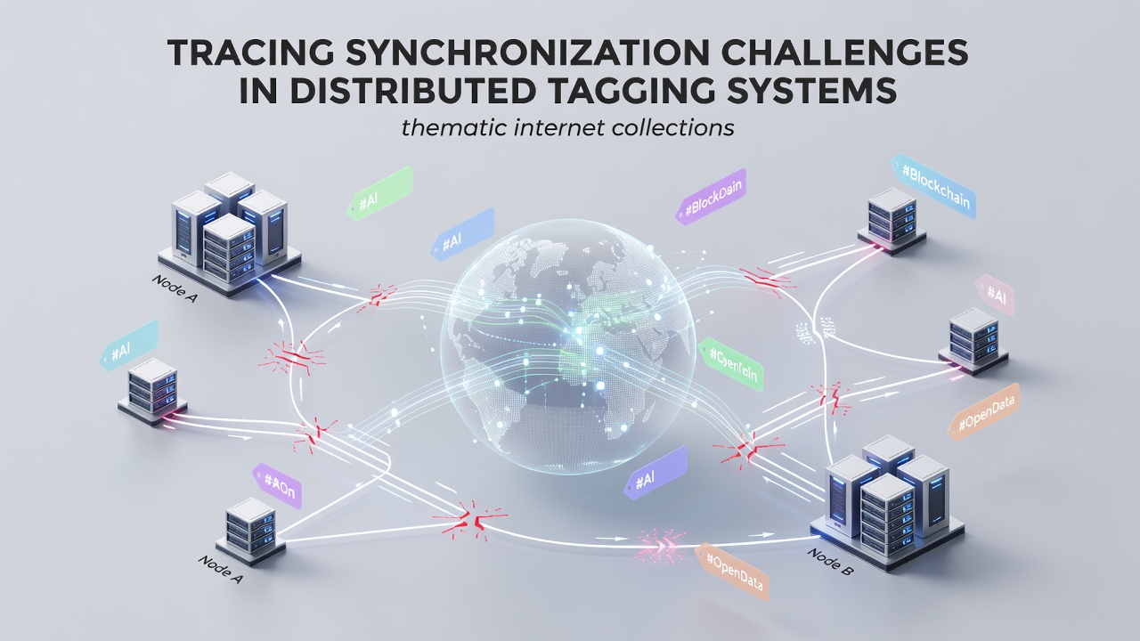 Tracing Synchronization Challenges in Distributed Tagging Systems for Thematic Internet Collections